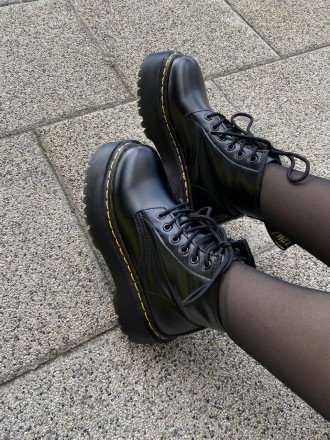 Ботинки женские черные зимние Dr. Martens Jadon Ankle Black Winter Fur
Женские з. . фото 2