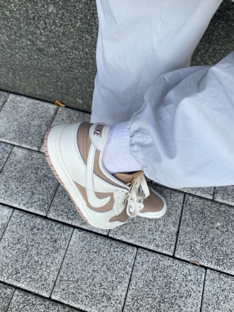 Кроссовки женские белые Nike SB Dunk Low Beige White
Женские кроссовки Найк СБ Д. . фото 6