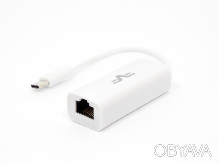 Колір білий USB 2,0 Швидкість:100Mbit роз’єм підключення: USB TYPE-С. . фото 1