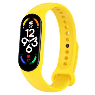 Силіконовий ремінець BeCover для Xiaomi Mi Smart Band 7 Yellow (707487). Харьков. фото 1 Силіконовий ремінець BeCover для Xiaomi Mi Smart Band 7 Yellow (707487). Харьков. фото 1