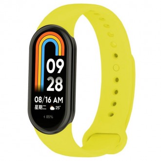 Силіконовий ремінець BeCover для Xiaomi Mi Smart Band 8 Yellow (709399). Харьков. фото 1 Силіконовий ремінець BeCover для Xiaomi Mi Smart Band 8 Yellow (709399). Харьков. фото 1