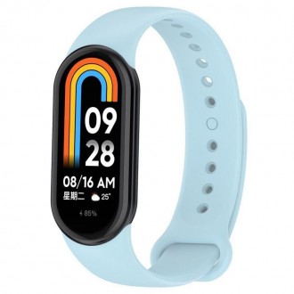 Силіконовий ремінець BeCover для Xiaomi Mi Smart Band 8 Light Blue (709400). Харьков. фото 1 Силіконовий ремінець BeCover для Xiaomi Mi Smart Band 8 Light Blue (709400). Харьков. фото 1
