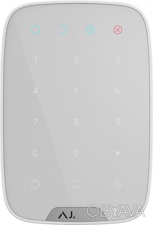 Ajax KeyPad призначена для управління системою безпеки Ajax. Режим охорони включ. . фото 1