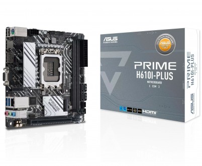 Материнська плата Asus Prime H610I-Plus-CSM Socket 1700. Харків. фото 1 Материнська плата Asus Prime H610I-Plus-CSM Socket 1700. Харків. фото 1