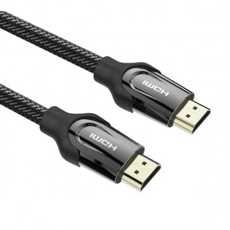 Кабель Vention HDMI-HDMI, v2.0 with Ethernet 19M/19M - це цифровий кабель для пі. . фото 3