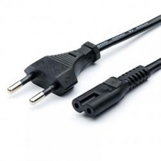 Кабель живлення Atcom (16348) CEE 7/16 - IEC C7 2 pin, 0.5мм, 3м. Харьков. фото 1 Кабель живлення Atcom (16348) CEE 7/16 - IEC C7 2 pin, 0.5мм, 3м. Харьков. фото 1