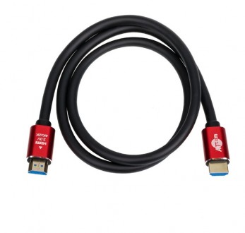 Кабель HDMI-HDMI: - позолочені роз'єми; - підтримка роздільної здатності 4K. . фото 2