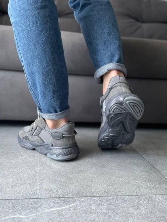 Кроссовки женские серые Adidas Ozweego Grey
Крутые женские серые кроссовки Адида. . фото 3