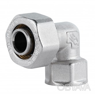 Кутик обтискний SD Plus 20х1/2" ВР SD156W2015 є фітингом для монтажу металопласт. . фото 1