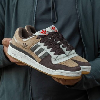 Кроссовки мужские белые Adidas Forum 84 Low CL Alumin Branch Brown
Шикарные клас. . фото 10