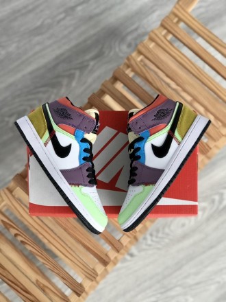 Кроссовки мужские разноцветные Jordan Retro 1 Multicolor
Невероятно стильная рас. . фото 9