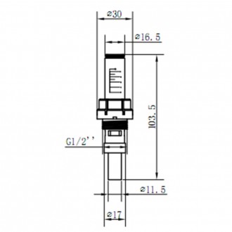 Витратомір SD Forte 1/2"х3/4" встановлюють на колектор лінії подачі, його призна. . фото 3