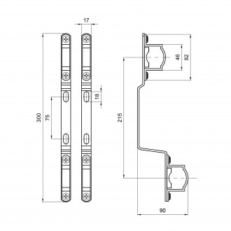 Кріплення для колектора SD Plus 1'' SD342. . фото 3