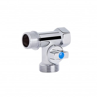 Кран приладовий кульовий SD Plus 1/2"х3/4"х1/2" ЗЗВ SD186W152015. Харків. фото 1 Кран приладовий кульовий SD Plus 1/2"х3/4"х1/2" ЗЗВ SD186W152015. Харків. фото 1
