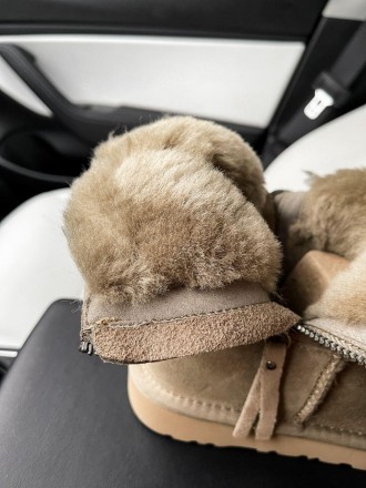 Угги женские зимние хаки UGG ZIP Mini Khaki
Женские сапоги UGG в цвете хаки уже . . фото 6