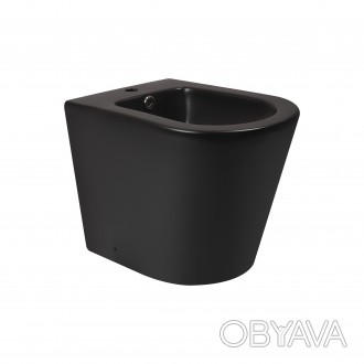 Підлогове біде Qtap Scorpio QT14441003CMB виготовлено з високоякісної кераміки з. . фото 1