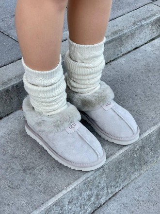 Угги женские зимние серые Ugg Coquette Grey
Женские сапоги UGG в сером цвете уже. . фото 3