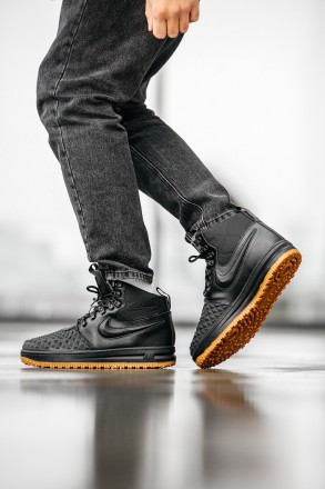 Кроссовки мужские черные зимние Nike Lunar Force 17 Duckboot black
Кроссовки муж. . фото 10