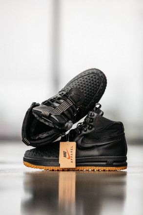 Кроссовки мужские черные зимние Nike Lunar Force 17 Duckboot black
Кроссовки муж. . фото 6