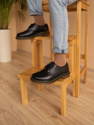 
Туфли женские черные Dr. Martens Black
Женские туфли Мартинс в классической чер. . фото 8