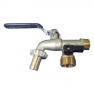 Кран поливальний SD Plus 1/2" ЗР 2 виходи SD141W15. Харьков. фото 1 Кран поливальний SD Plus 1/2" ЗР 2 виходи SD141W15. Харьков. фото 1
