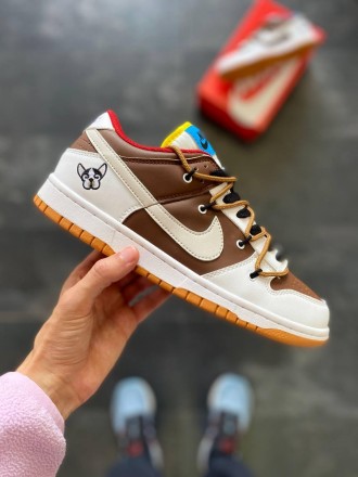 Кроссовки мужские коричевые Nike SB Dunk Low Dog (13723). Київ. фото 1 Кроссовки мужские коричевые Nike SB Dunk Low Dog (13723). Київ. фото 1