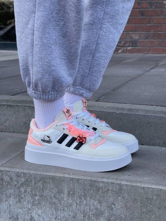 Кроссовки женские белые Adidas Forum Bonega x Hello Kitty
Женские кроссовки Адид. . фото 3