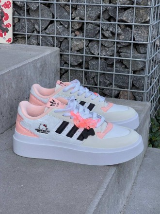 Кроссовки женские белые Adidas Forum Bonega x Hello Kitty
Женские кроссовки Адид. . фото 2