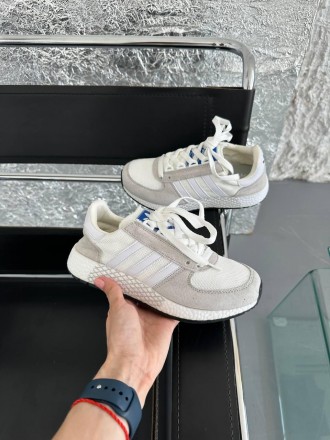 Кроссовки женские белые Adidas Marathon "White"
Женские спортивные кроссовки Ади. . фото 5