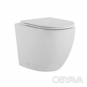 Сучасний унітаз Qtap Robin QT13223381AW безбачковий Ultra Quiet - це стильне та . . фото 1