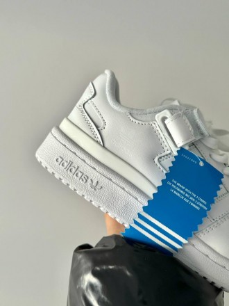 Кроссовки женские белые Adidas Forum Low White
Женские кроссовки Адидас Форум в . . фото 8