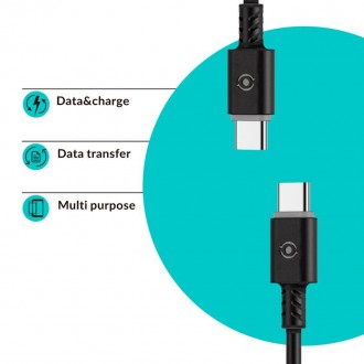 Кабель-синхронізації-Piko CB TT11 USB Type-C для передачі даних і швидкої зарядк. . фото 3