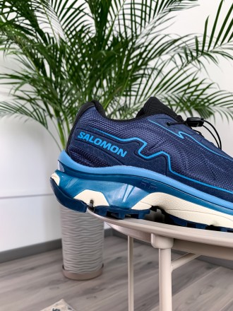 Кроссовки мужские синие Salomon XT-Slate Advanced Dark Sapphire Blue Ashes
Мужск. . фото 7