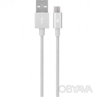 Кабель 120 cм Micro USB - USB. Зарядка і синхронізація даних. Надміцний кабель в. . фото 1