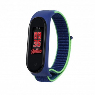 Ремінець BeCover Nylon Style для Xiaomi Mi Smart Band 5/Mi Smart Band 6 Blue/Gre. Харьков. фото 1 Ремінець BeCover Nylon Style для Xiaomi Mi Smart Band 5/Mi Smart Band 6 Blue/Gre. Харьков. фото 1