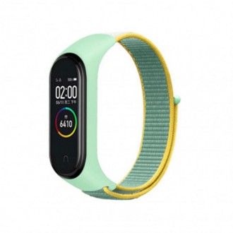 Ремінець BeCover Nylon Style для Xiaomi Mi Smart Band 5/Mi Smart Band 6 Green/Ye. Харьков. фото 1 Ремінець BeCover Nylon Style для Xiaomi Mi Smart Band 5/Mi Smart Band 6 Green/Ye. Харьков. фото 1