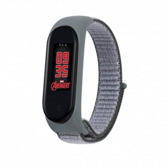 Ремінець BeCover Nylon Style для Xiaomi Mi Smart Band 5/Mi Smart Band 6 Gray/Bla. Харьков. фото 1 Ремінець BeCover Nylon Style для Xiaomi Mi Smart Band 5/Mi Smart Band 6 Gray/Bla. Харьков. фото 1