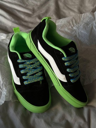 Кеды мужские черные Vans Knu Skool Pop Outsole Green
Представляем вашему внимани. . фото 2