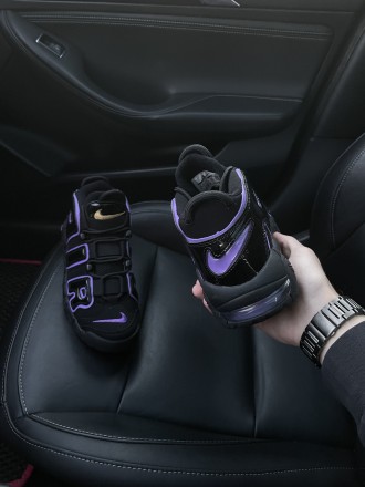 Кроссовки мужские черные Nike Air More Uptempo Black Purple
Крутые мужские кросс. . фото 9