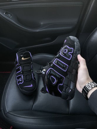 Кроссовки мужские черные Nike Air More Uptempo Black Purple
Крутые мужские кросс. . фото 2