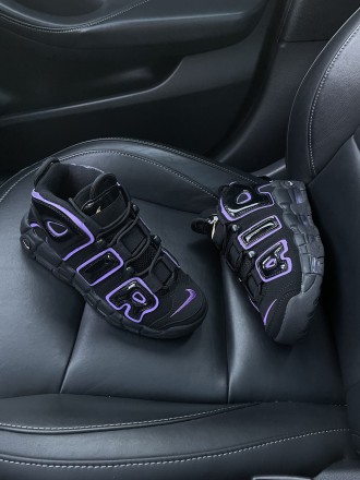 Кроссовки мужские черные Nike Air More Uptempo Black Purple
Крутые мужские кросс. . фото 6