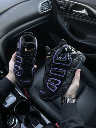 Кроссовки мужские черные Nike Air More Uptempo Black Purple
Крутые мужские кросс. . фото 5