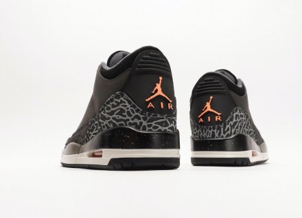 Кроссовки мужские серые Jordan 3 Retro 'Fear Pack 2023'
Мужские спортивные кросс. . фото 6