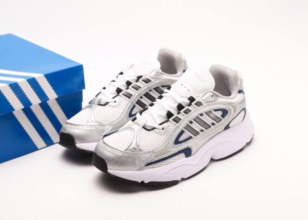 Кроссовки мужские белые Adidas Ozmillen White Silver Blue
Мужские спортивные кро. . фото 2