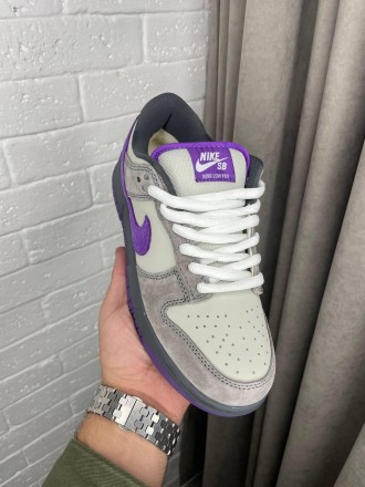 Кроссовки женские серые зимние Nike SB Dunk Low Grey Purple Winter Fur
Зимние же. . фото 5