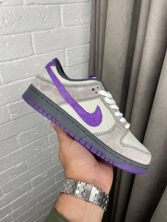 Кроссовки женские серые зимние Nike SB Dunk Low Grey Purple Winter Fur
Зимние же. . фото 2