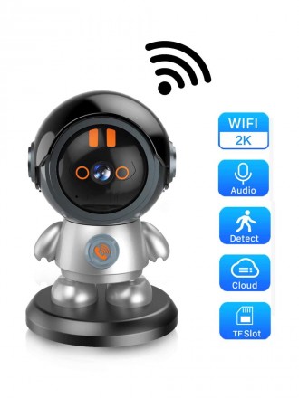 Поворотная беспроводная Wi-Fi видеоняня 2K. Одесса. фото 1 Поворотная беспроводная Wi-Fi видеоняня 2K. Одесса. фото 1