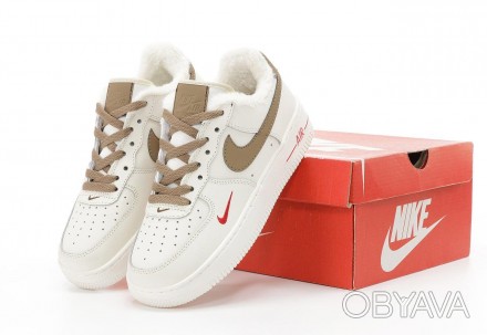 Кроссовки женские зимние белые Nike Air Force 1 Low Mocco Winter Fur
Кроссовки N. . фото 1