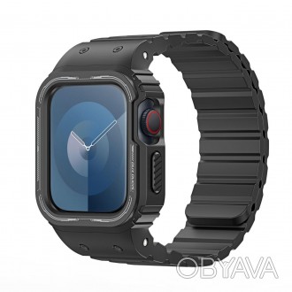  Захисний чохол з ремінцем DUX DUCIS OA Series для Apple Watch 42 mm / 44 mm / 4. . фото 1