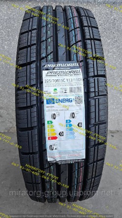 Шина 225/70R15C 112/110R TL Vimero-Van Premiorri Безкамерка
Виробник Росава/Prem. . фото 4